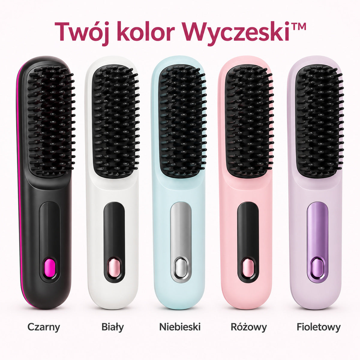 Wyczeska™ — Gładkie i lśniące włosy jednym ruchem szczotki, gdziekolwiek jesteś — grafika 5
